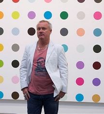 Damien Hirst Portrait