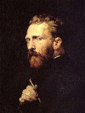 The iconic Vincent van Gogh (1886) as depicted by the artist John Russell