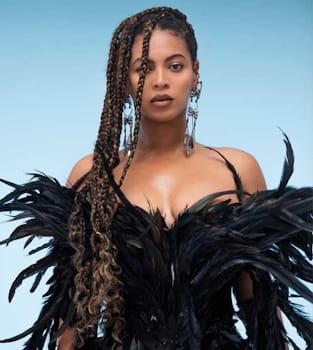 <i>Black Is King </i>film still featuring Beyoncé