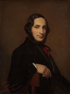 Portrait of Ivan Aivazovsky by Alexey Tyranov (1841)