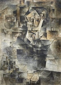 Pablo Picasso's <i>Portrait of Daniel-Henry Kahnweiler</i> (1910). The artists homage to his early benefactor.