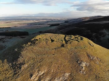 The dramatic landscapes of Scotland inspired a number of works by Andrews, particularly the Perthshire region where he vacationed with his family every summer.