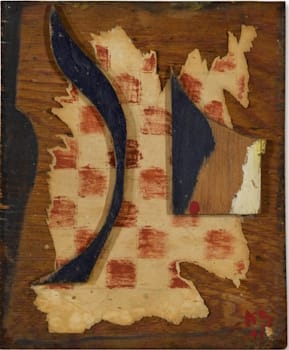 Kurt Schwitters, <i>Untitled</i> (<i>Chessman</i>), 1941