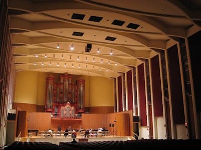Warner Concert Hall, Oberlin Conservatory, Oberlin, Ohio