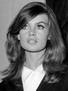 Jean Shrimpton, pictured here in 1965, was a model who worked regularly with Bailey in the 1960s