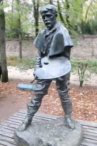 تم تكليف زميل الفنان الفرنسي أوغست رودين في عام 1889 لإنشاء تمثال تذكاري لـ Bastien-Lepage ليتم تثبيته تكريما في Damvillers ، فرنسا.