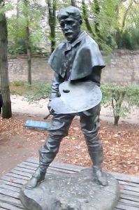 Fellow French artist Auguste Rodin was commissioned in 1889 to create a memorial sculpture of Bastien-Lepage to be installed in tribute in Damvillers, France.