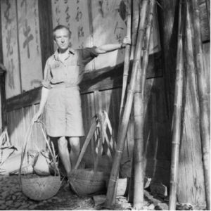 Cecil Beaton during his time at the Ministry of Information in China, 1944
