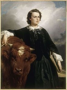 Portrait of Rosa Bonheur (1857) by Édouard Louis Dubufe