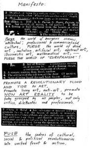 George Maciunas, <i>Fluxus Manifesto</i>, 1963