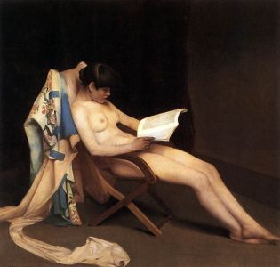 كانت <i> فتاة القراءة </ i> (1886) لثيودور روسيل من بين اللوحات التي عُرضت في المعرض الأول لنادي الفن الإنجليزي الجديد في عام 1886 ، والتي جمعت معًا أعمال الانطباعيين البريطانيين لأول مرة.