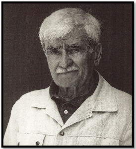 Alberto Burri, photographed by Nanda Lanfranco