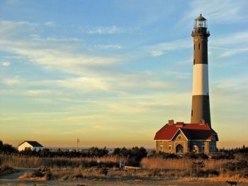The Fire Island Lighthouse. During the 20<sup>th</sup> century Fire Island was known as an area that provided a safe environment for gay and lesbian vacationers in a beautiful setting.