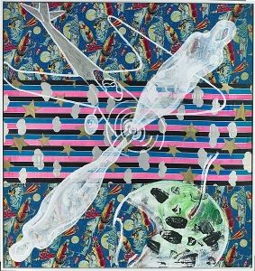 Sigmar Polke, <i>Propellerfrau (Gemälde)</i> (1969)