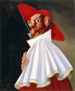 George Condo's <i>The Cracked Cardinal</i> (2003)