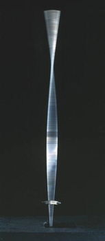 Naum Gabo, <i>Kinetic Construction (Standing Wave)</i> (1919-20). “We renounce in sculpture the mass as a sculptural element“, wrote Gabo and Pevsner in their 1920 manifesto.