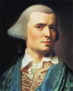 A 1769 self-portrait of the artist