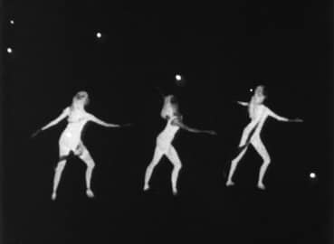 Still from <i>The Very Eye of Night</i> (1955). Deren's “ballet of stars” was admired for its ethereal and otherworldly choreography.