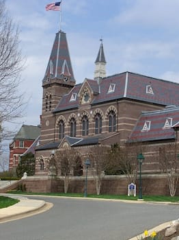 Gallaudet University in Washington, D.C., a university for the Deaf and hard of hearing where the De’VIA arts group was formed in 1989.