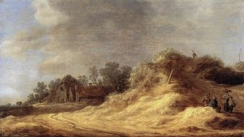 يمثل <i> منظر الكثبان الرملية </ i> (1629) لـ Jan van Goyen مثالاً على "التركيز الناعم" إلى حد ما للأسلوب اللوني.