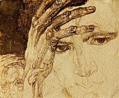 Filonov's <i>Self Portrait</i> (1921)