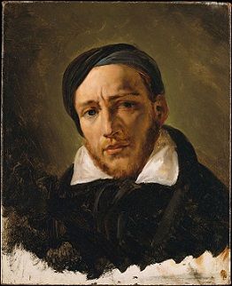 Portrait of Gericault by Horace Vernet (c.1822-23)