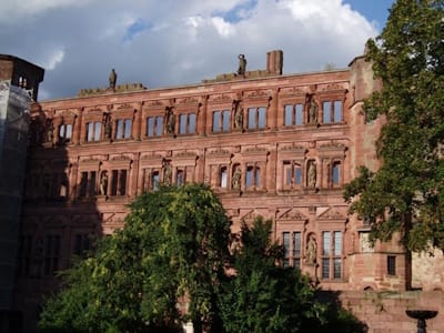 Ottheinrichsbau (Otto Henry Wing) (1556-59) at Heidelberg Castle