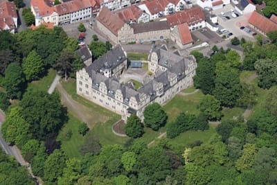 Aerial photo of Stadthagen Castle