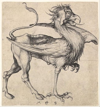 Martin Schongauer's <i>Griffin</i> (1470-91)