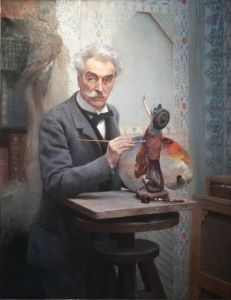 <i> النحات يعمل </ i> (1891) لفرناند كورمون