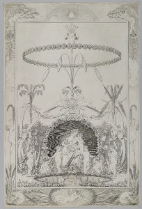Philipp Otto Runge's <i>Der Tag</i> (The Day)(1803-1805) is part of his <i>Tageszeiten</i> series.