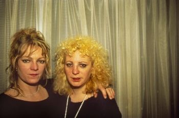 Nan Goldin and Cookie Mueller (1980s), a part of a series of photos Goldin collected of Mueller after she died of AIDS