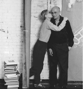 The artists Leon Golub and Nancy Spero, 1985