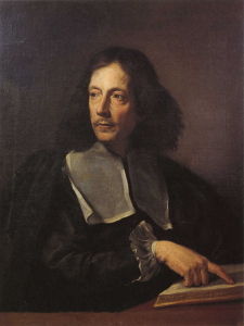Carlo Maratta's <i>Portrait of Gian Pietro Bellori</i> (17th century) depicts his teacher and mentor with the idealized classical approach that Bellori advocated.