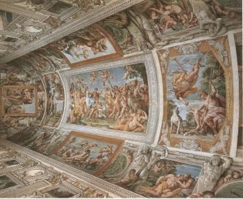 Annibale Carracci's <i>The Loves of the Gods</i> (1597-1601), a fresco cycle, became a founding exemplar of the Grand Manner style.