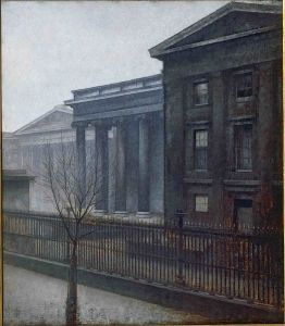 هامرشوي <i> من المتحف البريطاني ، الشتاء </ i> ، تم تأليفه عام 1906 خلال إحدى زياراته العديدة إلى لندن.
