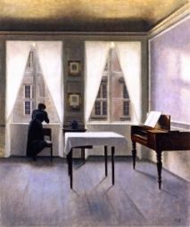 <i>Interior Strandgade 30</i> is another charismatic and enigmatic master work by Hammershøi