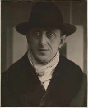 Photograph of Marsden Hartley taken by Alfred Stieglitz in 1916. Collection of the Metropolitan Museum of Art, New York