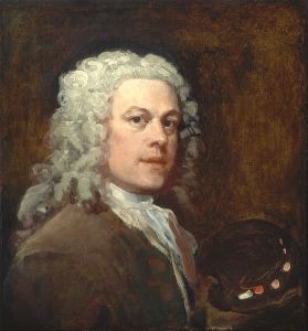 A self portrait of the artist (c.1735)