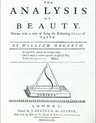 Hogarth's <i>Analysis of Beauty</i> was “intensely original, demolishing the pillars of conventional thinking about art”, according to biographer Jenny Uglow.