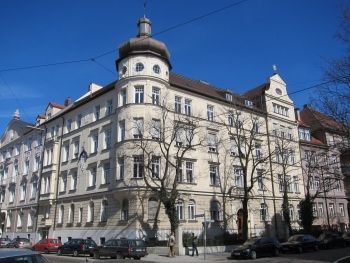 Holbeinstraße, a street in Munich, Germany named in the artist's honor