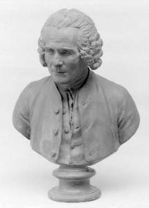كان العديد من قادة حركة التنوير الفرنسيين من رعايا هودون ، بما في ذلك جان جاك روسو الذي نحت تمثال نصفي له عام 1778.
