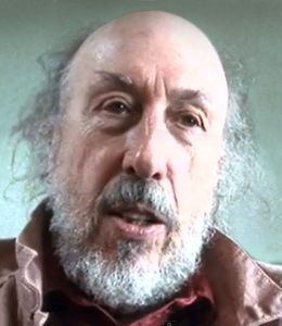 A photograph of Richard Hamilton in later life.
