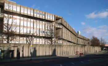 Peter and Alison Smithson's Robin Hood Gardens, completed in 1972, was a later example of their Brutalist ethic to create a residency complex.