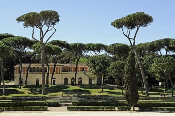 The gardens at the Villa Borghese were an inspiration to the young Jarman.