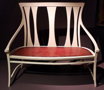 Peter Behren's Loveseat (1900-1901) was made for his home in Darmstadt.