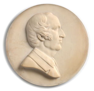 Figure 1 Edmonia Lewis, Wendell Phillips, 1871. Depicted in traditional Neoclassical bust-length profile is Wendell Phillips (1811-84), an advocate for the rights of minority Americans.