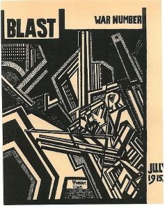 The second and final edition of Blast, published in 1915, contained a short play by Ezra Pound and poems by T. S. Eliot.