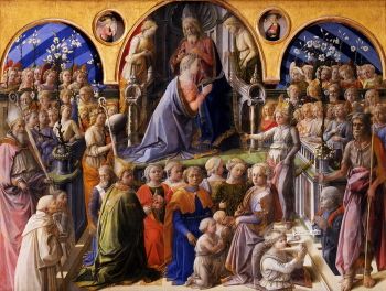The magnificence of Lippi's <i>Coronation of the Virgin</i> (1441-47) belied the artist's lustful and “very merry” personal conduct.