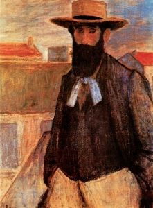 József Rippl-Rónai, <i>Portrait of Aristide Maillol</i> (1899)